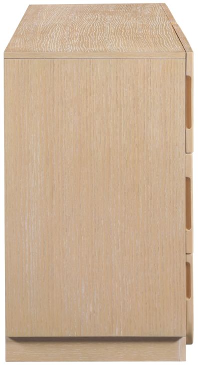 Meridian Furniture Scallop Natural Dresser-2