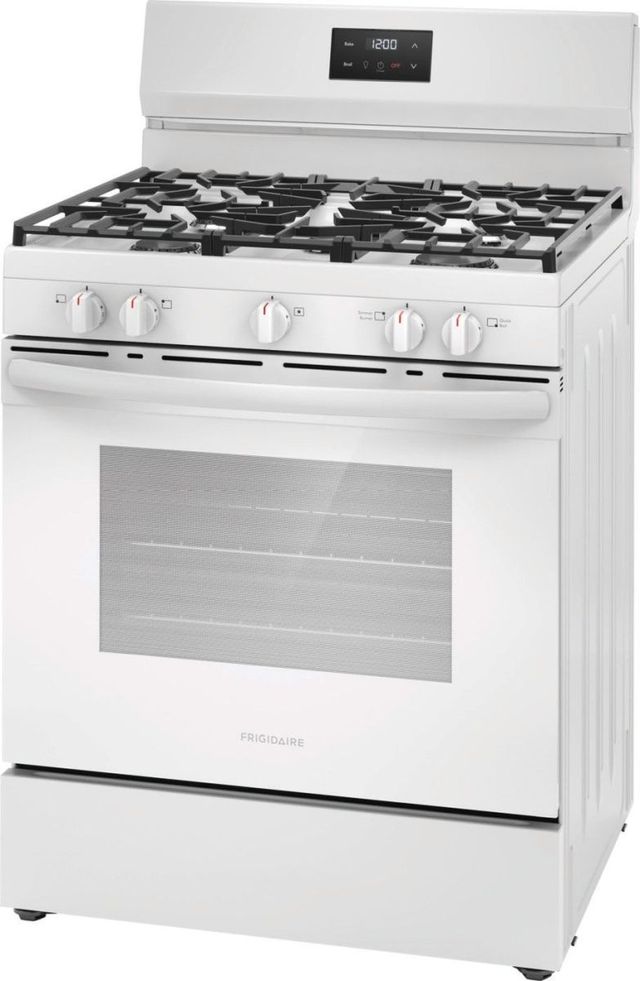 Frigidaire® 30" White Freestanding Gas Range-2