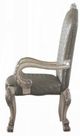 ACME Furniture Dresden 2-Piece Vintage Bone White Arm Chair Set-4