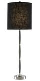 Currey & Company Dashwood Gray/Brushed Nickel Table Lamp-1
