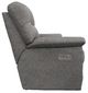 La-Z-Boy® James Smoke Power Reclining Loveseat with Headrest-3