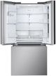LG 33 in. 24.5 Cu. Ft. Print Proof Stainless Steel French Door Refrigerator -2