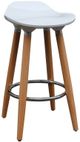 Inspire™ Trex White/Natural 26" Counter Stool, Set Of 2-0
