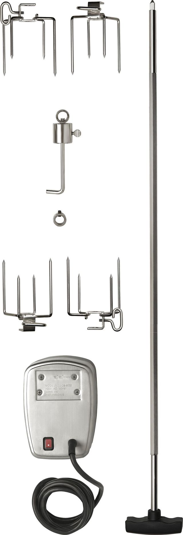 Napoleon Commercial Grade Stainless Steel Rotisserie Kit for Large Grills-0