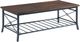 Elements International Mica 3-Piece Black/Brown Table Set-2