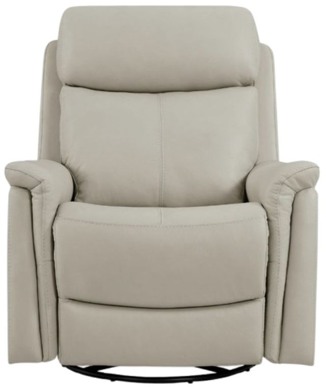 Liberty Furniture Rowland Aline Pristine Leather Power Swivel Glider Recliner-3