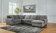 Benchcraft® Birkdale Court 3-Piece Gray Right-Arm Facing Sectional and Chaise-4