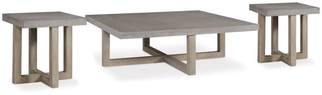Signature Design by Ashley® Lockthorne 3-Piece Gray Living Room Table Set-0