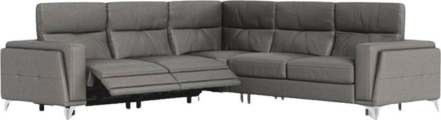 Palliser® Furniture Customizable Paolo 4-Piece Wide Right Arm Facing Power Reclining Sectional and Double Sofa Bed-2