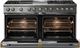 Viking® 5 Series 60" Stainless Steel Pro Style Dual Fuel (LP) Range with Brushed Brass Trim-1
