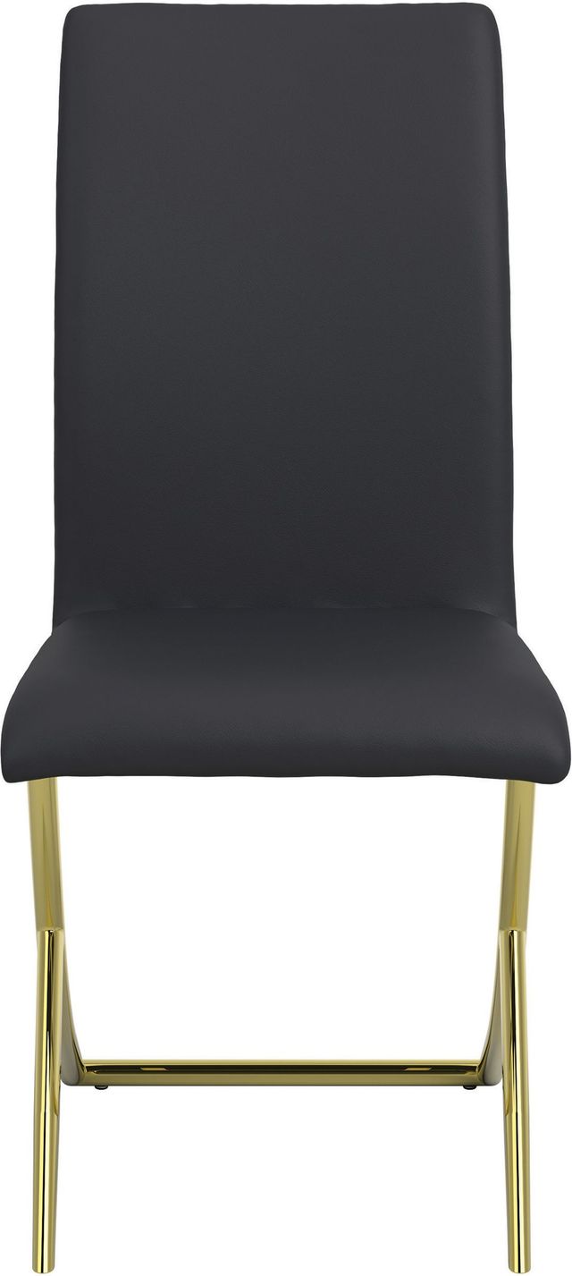 Coaster® Carmelia 4-Piece Black Side Chairs-1