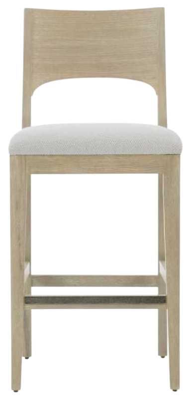 Bernhardt Solaria Dune/White Bar Stool-1