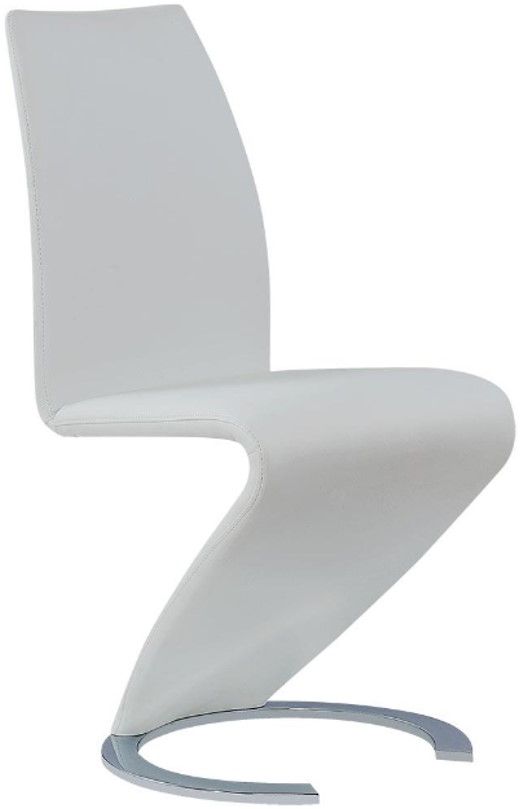 Global Furniture USA D9002 White Dining Side Chair-0