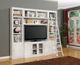 Parker House® Boca 5-Piece Cottage White Entertainment Wall Set-1