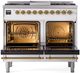Ilve® Nostalgie II Series 40" White Pro Style Dual Fuel Range-1