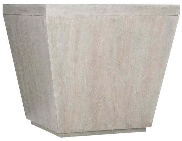 Bernhardt Landers Cerused Greige Side Table-0