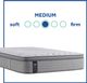Sealy® Posturepedic® Lavina II Innerspring Medium Euro Pillow Top Full Mattress-2