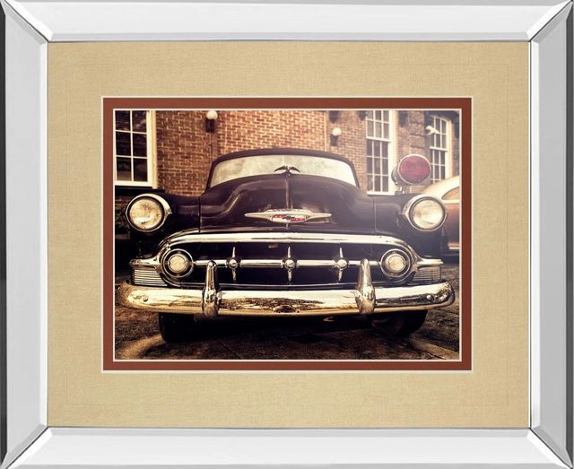Classy Art Classic Ride Il by Robert Jones Mirror Framed Wall Art-0