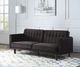 ACME Furniture Qinven Dark Brown Adjustable Sofa-1