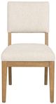 Flexsteel® Millwork 2-Piece Beige/Umber Dining Chair Set-2