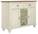Liberty Furniture Ocean Isle Antique White Buffet-0