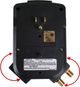 SnapAV WattBox® 3 Rotating Outlet Surge Protector Wall Tap with Coax Protection-1
