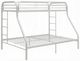 ACME Furniture Tritan White Twin XL Over Queen Bunk Bed-0