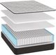 Southerland™ Studio 11" Wrapped Coil Medium Tight Top Twin Mattress-2