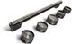 KitchenAid® 30" Black Ore Commercial-Style Induction Range Handle and Knob Kit-0