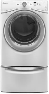 Amana® 7.3 Cu. Ft. White Front Load Electric Dryer-0