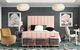 Diamond Sofa® Venus Blush Pink King Bed-1