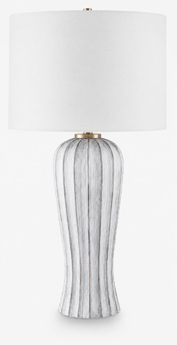 Signature Design by Ashley® Lanwell Antique Gray Poly Table Lamp-0