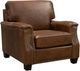 England Furniture Customizable Salem Leather Chair with Nailhead Trim-0