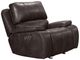New Classic® Home Brookings Charcoal Power Glider Recliner with Power Headrest-0