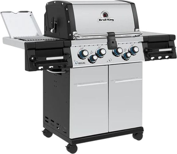 Broil King® Regal S 490 PRO 4-Burner Stainless Steel Freestanding Liquid Propane Grill-2