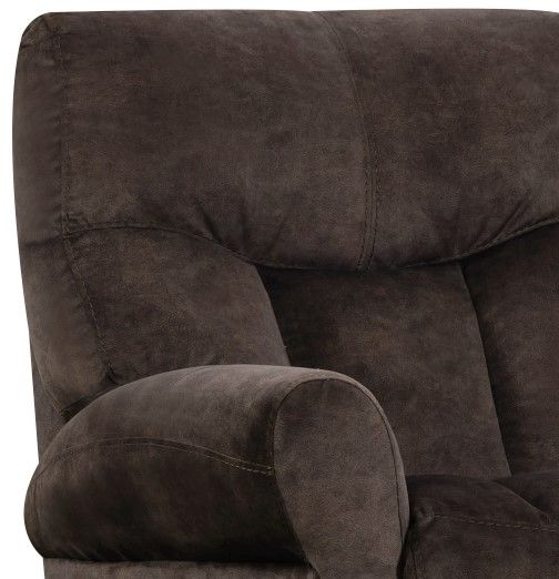 HomeStretch 198 Brown Manual Rocker Recliner-1