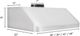 ZLINE 36" Brushed Stainless Steel Under Cabinet Range Hood-2