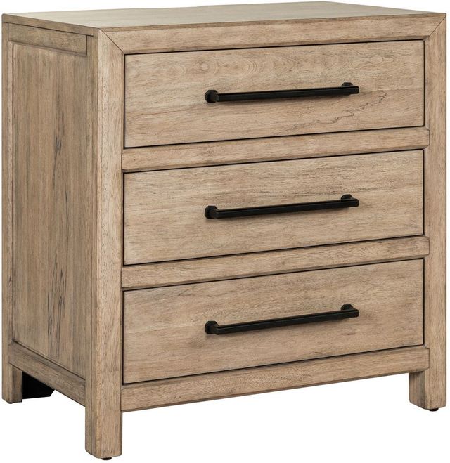 Liberty Furniture Proximity Place 4-Piece Barley Buff California King Poster Bedroom Set-4