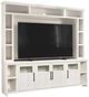 aspenhome® Finnegan White 98" Console and Hutch-0