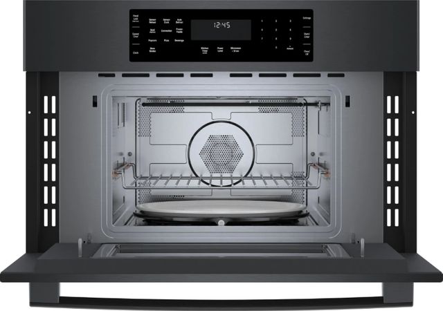 Bosch 800 Series 30" Black Stainless Steel Built In Electric Speed Oven-1