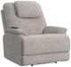 Flexsteel® Zecliner Model 2 Petite Dove Power Lift and Sleep Recliner with Power Headrest and Lumbar-0
