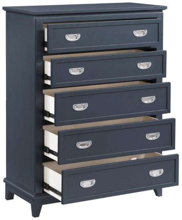Homelegance® Sloane Navy Blue Chest-3