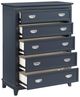 Homelegance® Sloane Navy Blue Chest-1