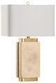 Chelsea House Travertine Natural/Brass Table Lamp-0
