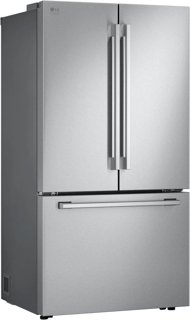 LG Studio 36 in. 26.5 Cu. Ft. PrintProof™ Stainless Steel Counter Depth French Door Refrigerator-2