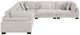 Homelegance® Tinley 5-Piece Beige Modular Sectional-2