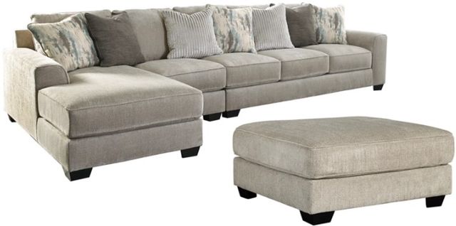 Benchcraft® Ardsley 2-Piece Pewter Living Room Set