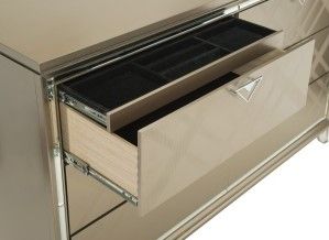 Mazin Furniture Bijou Champagne Dresser-3