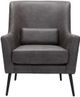Zuo® Modern Ontario Vintage Black Accent Chair-1
