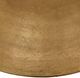 Dovetail Furniture Golbez Antique Brass Dining Table-3